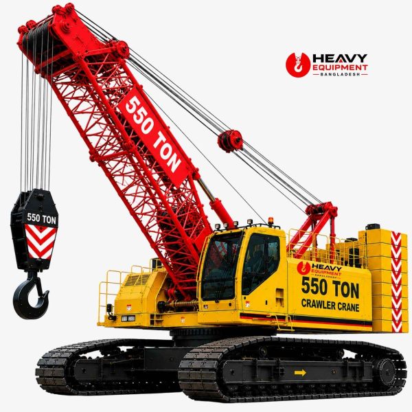 550 Ton Crawler Crane
