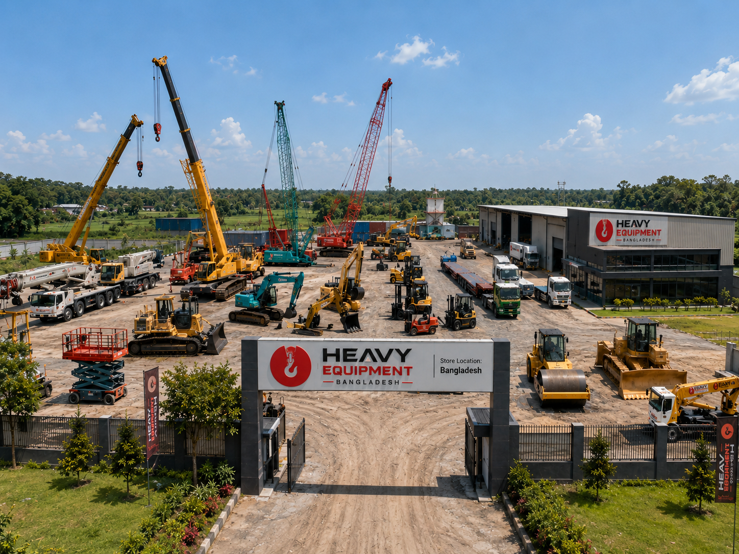 Heavy Equipment Bangladesh office